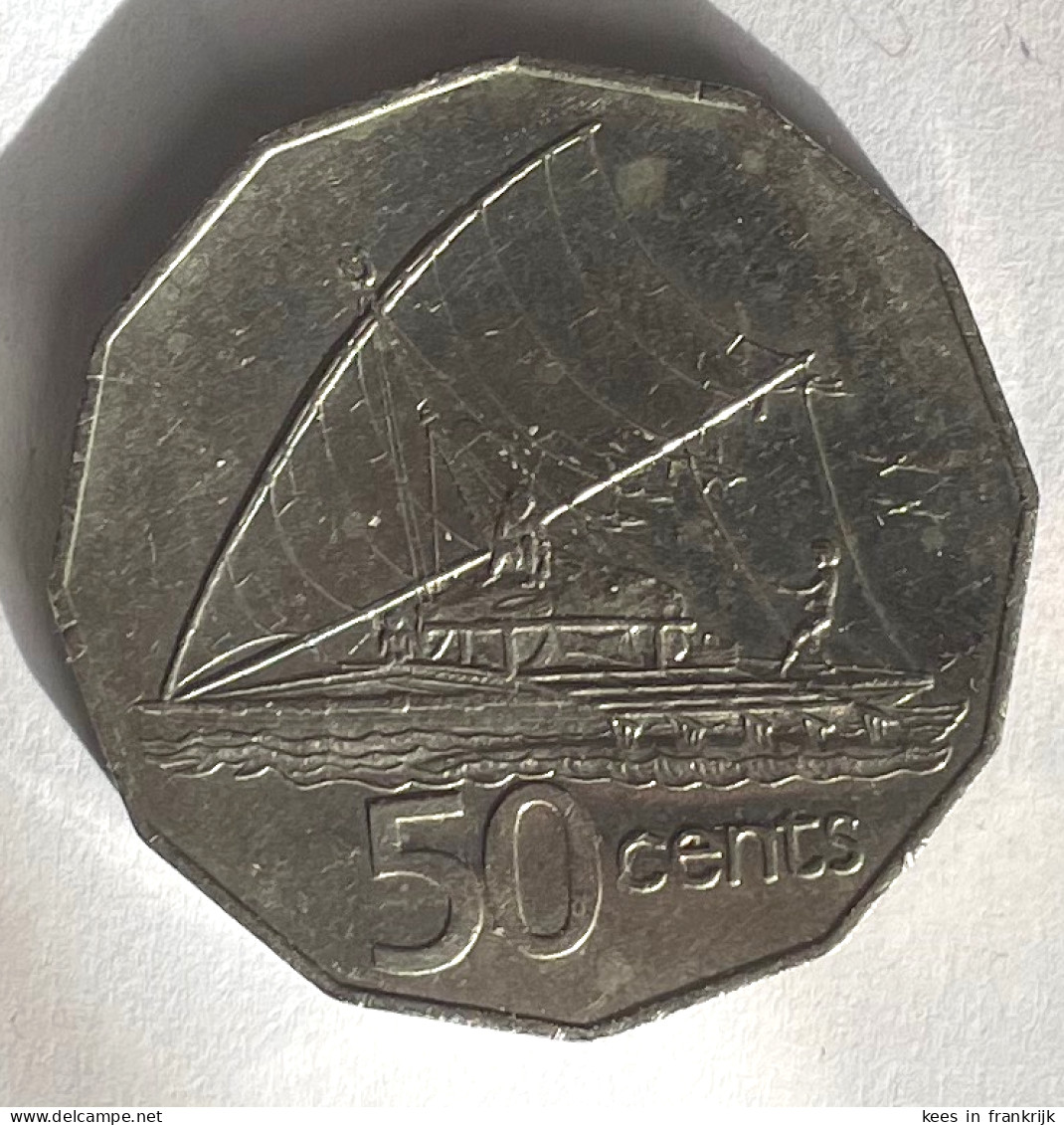 Fiji - 50 Cents 1987 - Fidji