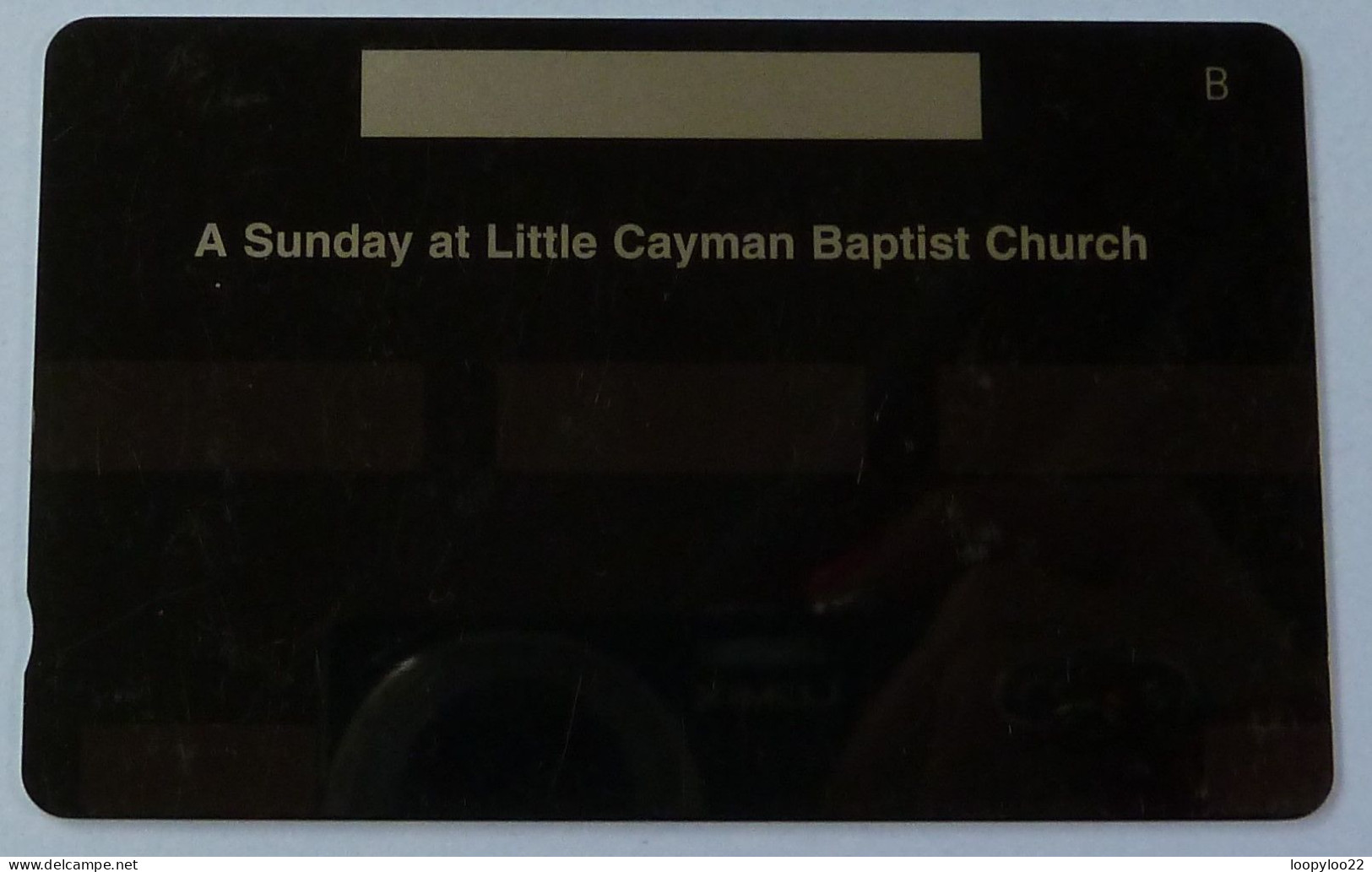 CAYMAN ISLANDS - GPT - Specimen - A Sunday At Little Cayman Baptist Church - Kaaimaneilanden