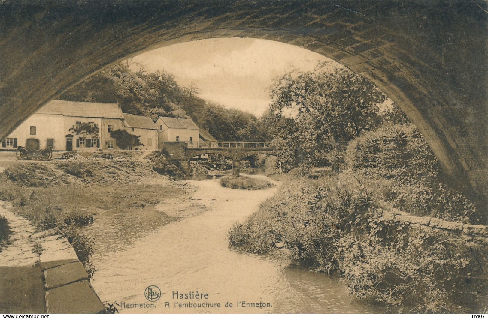 Hastère 1907 - Hermeton A L'embouchure De L'Ermeton - Pont - Hastière