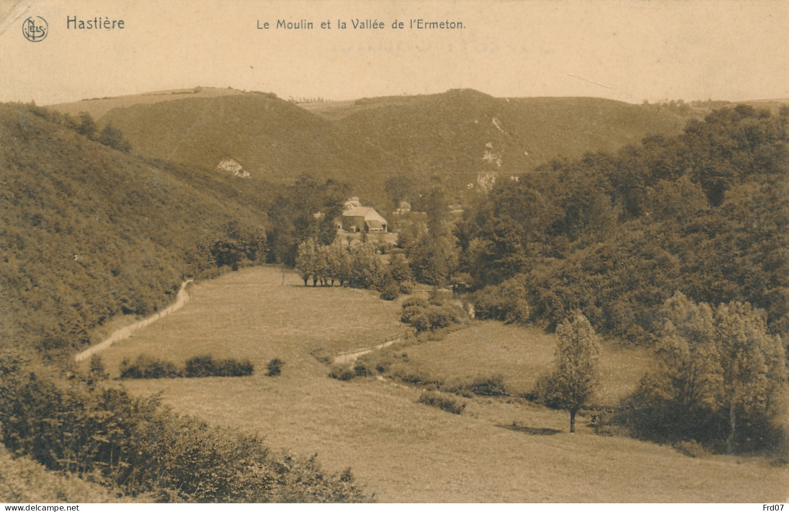 Hastère 1907 - Le Moulin Et La Vallée De L'Ermeton - Hastière