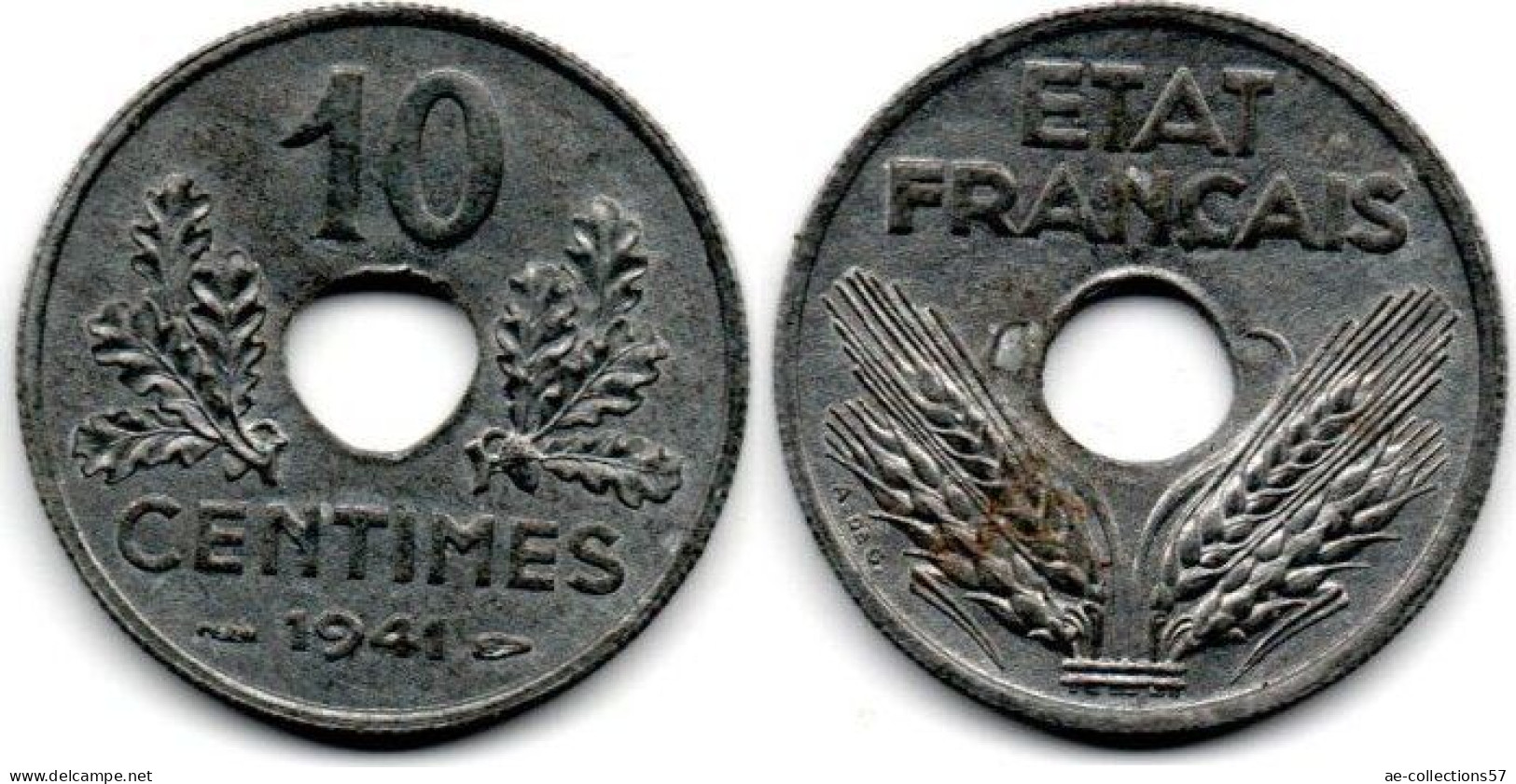 MA 30761 / France - Frankreich 10 Centimes 1941 SPL - 10 Centimes