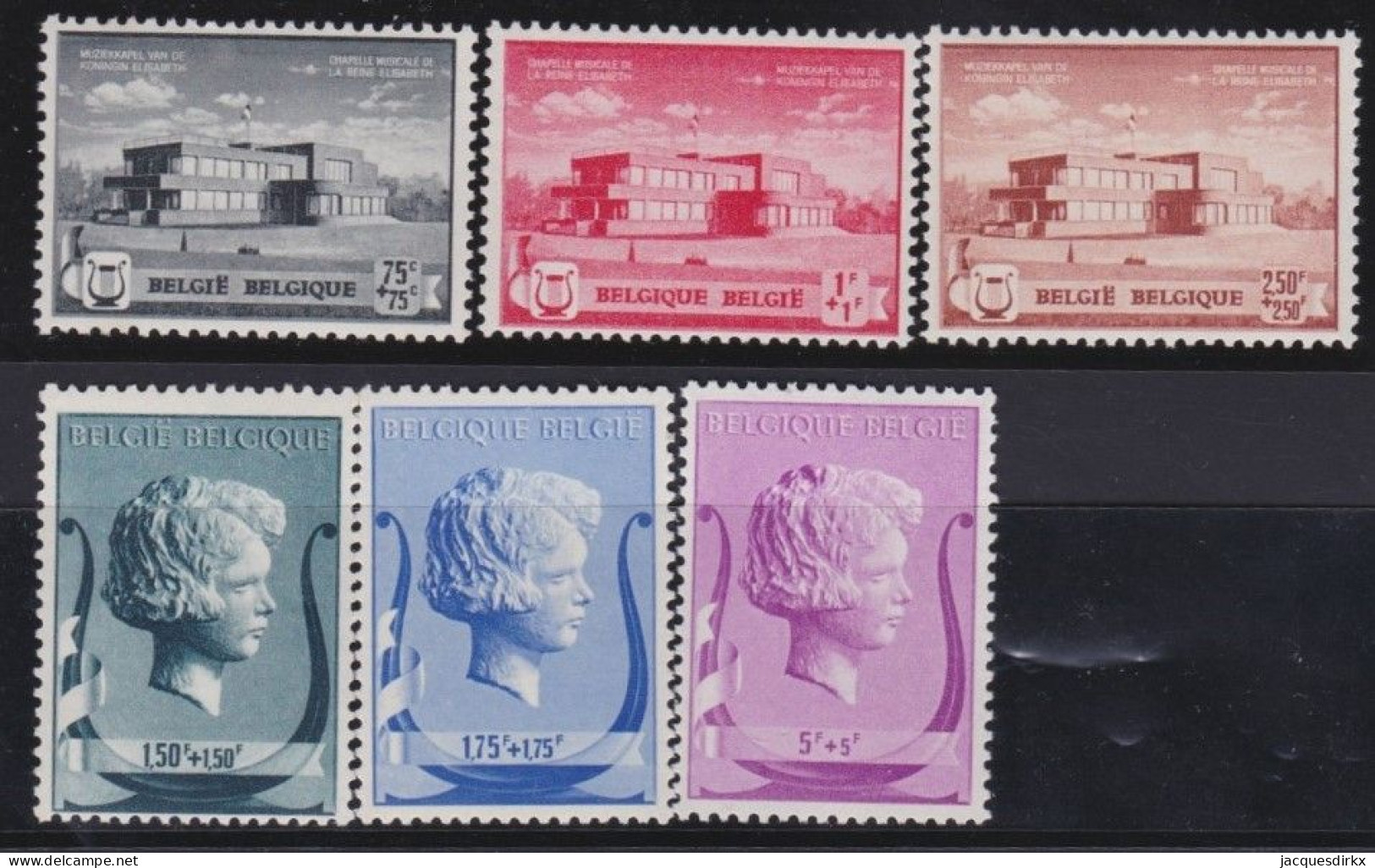 Belgie  .   OBP   .  532/537    .   **    .   Postfris    .   /   .    Neuf Avec Gomme Et SANS Charnière - Neufs