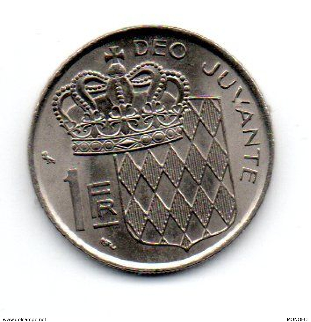 MONACO --MONTE CARLO --Monégasque -- Pièce De 1 Franc 1974 " Chouette " -- RAINIER III - 1960-2001 Nouveaux Francs