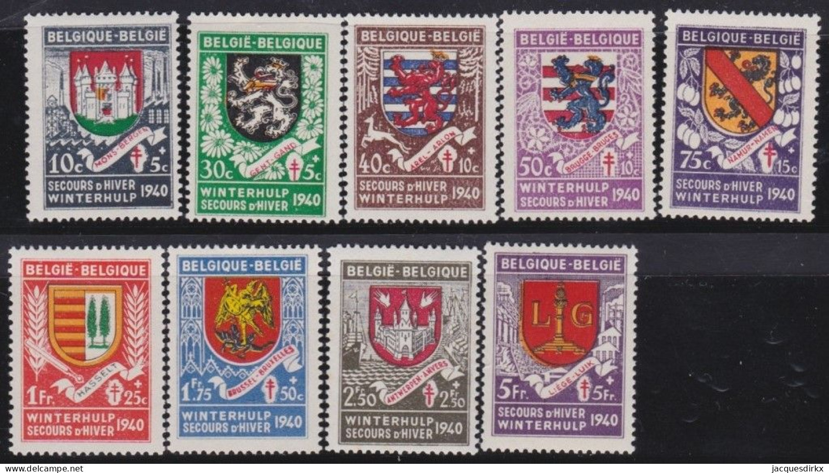 Belgie  .   OBP   .    538/545     .   **    .   Postfris    .   /   .    Neuf Avec Gomme Et SANS Charnière - Unused Stamps