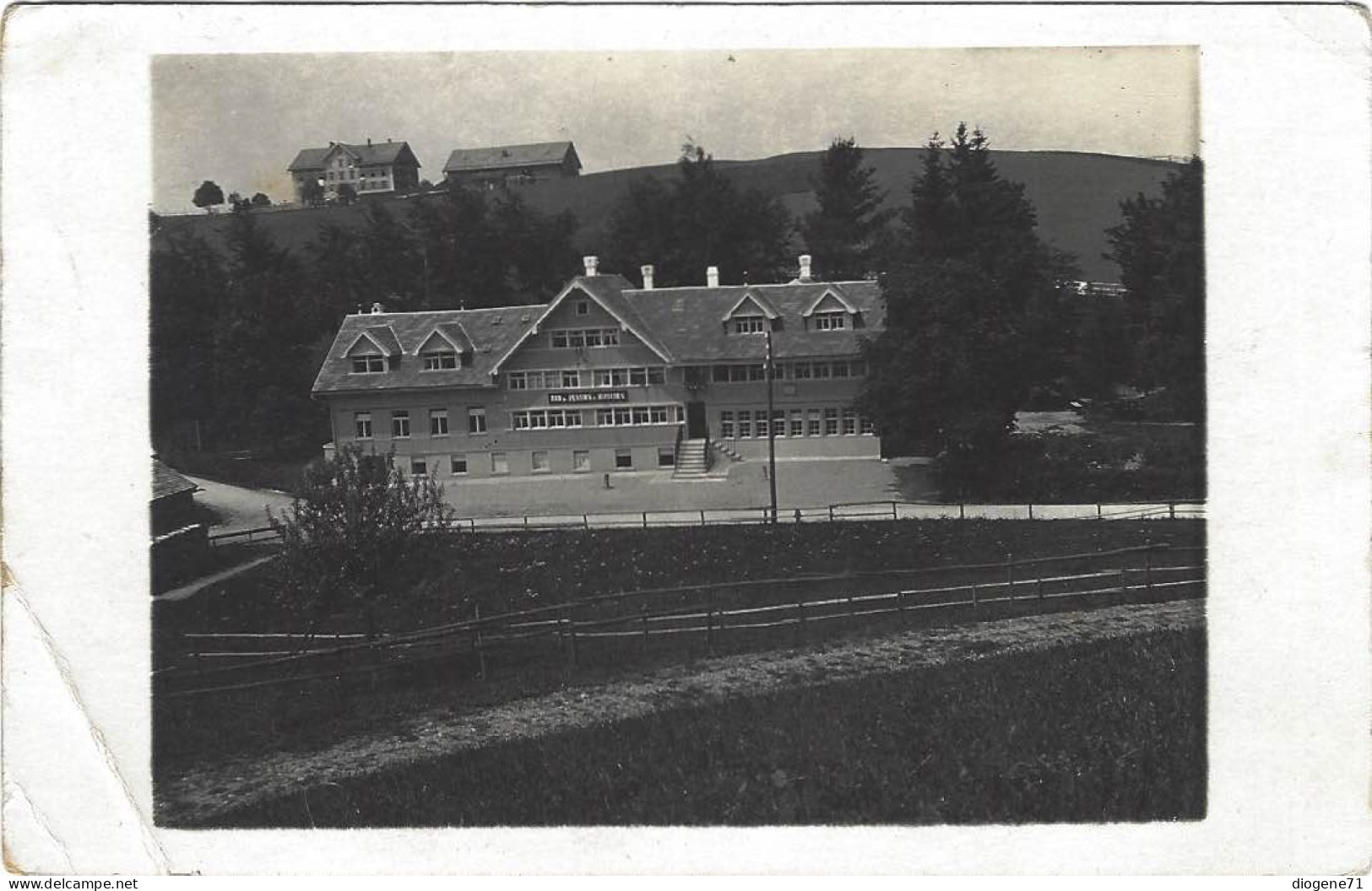 Schwellbrunn Bad Pension Hirschen 1921 Selten - Schwellbrunn