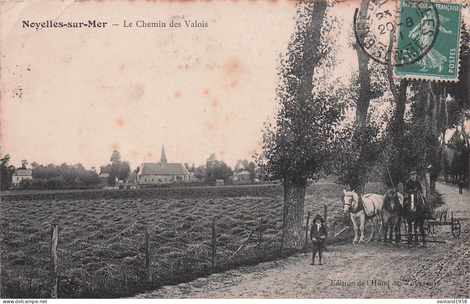 NOYELLES Sur MER-le Chemin Des Valois - Noyelles-sur-Mer