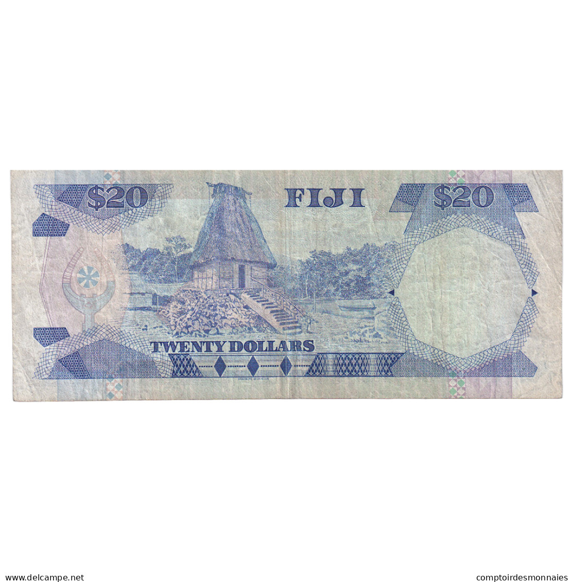 Billet, Fidji, 20 Dollars, 1987-1988, Undated (1988), KM:88a, TB - Fidji