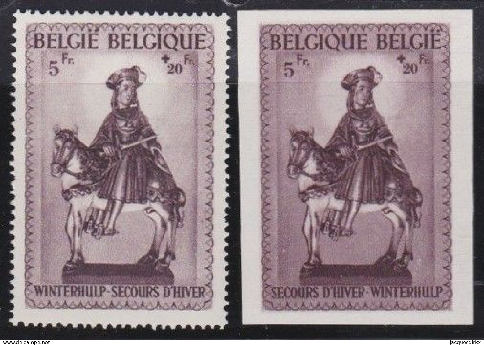 Belgie  .   OBP   .    592 A/B    .   **    .   Postfris    .   /   .    Neuf Avec Gomme Et SANS Charnière - Unused Stamps