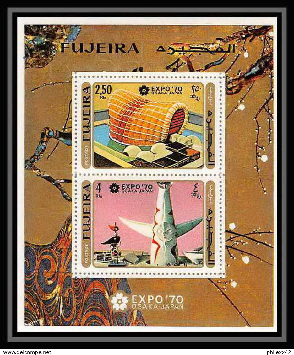 426b Fujeira MNH ** Mi N° 439 / 448 A + Blocs 21 / 22 A Expo 70 Osaka Exposition Universelle Japon Japan - 1970 – Osaka (Japan)