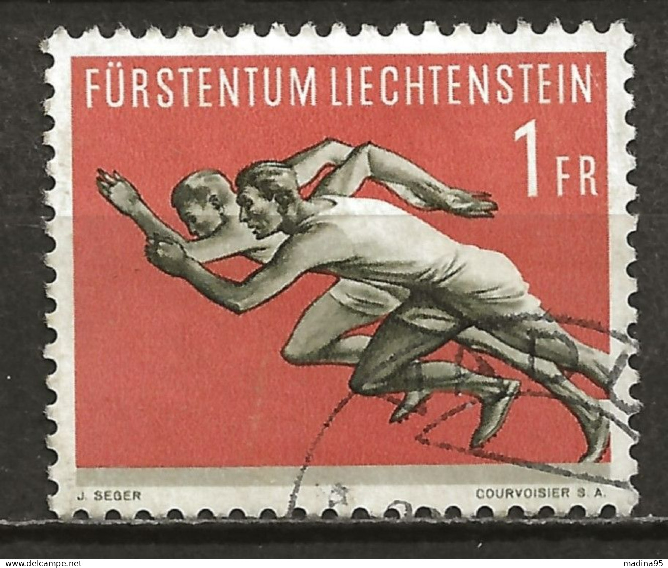 LIECHTENSTEIN: Obl., N° YT 307, TB - Used Stamps