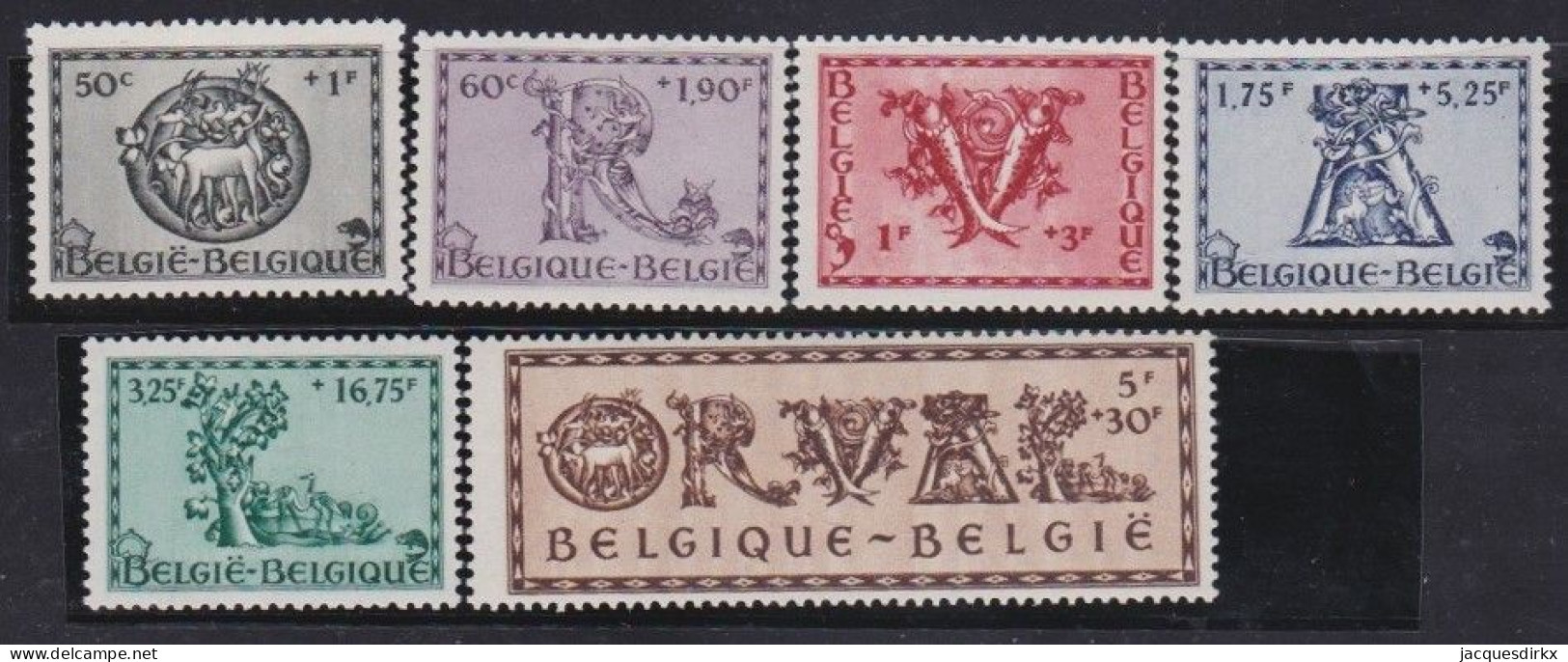 Belgie  .   OBP   .    625/630     .   **    .   Postfris    .   /   .    Neuf Avec Gomme Et SANS Charnière - Neufs