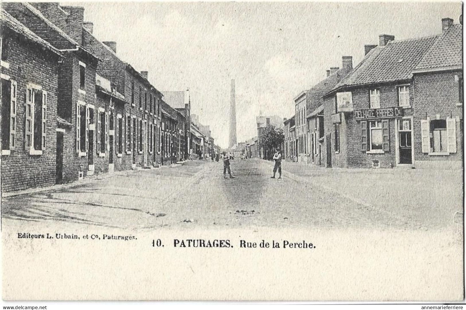 Paturages Rue De La Perche ( Dans Le Fond Charbonnage ) - Colfontaine