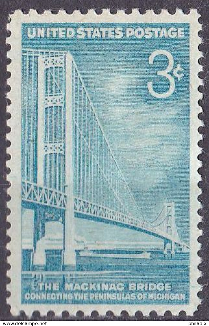 USA Marke Von 1958 **/MNH (A4-9) - Nuovi