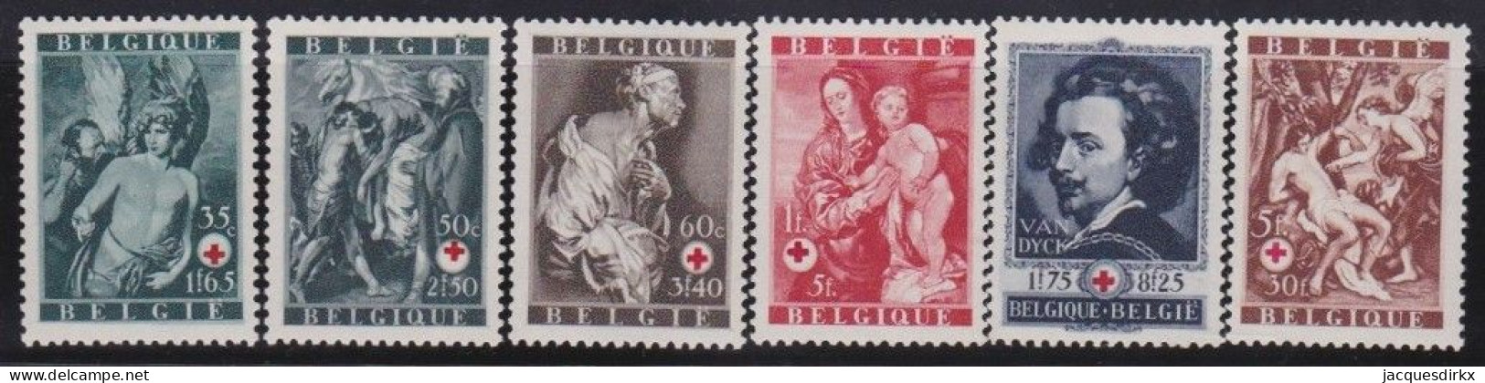 Belgie  .   OBP   .    647/652   .   **    .   Postfris    .   /   .    Neuf Avec Gomme Et SANS Charnière - Nuovi