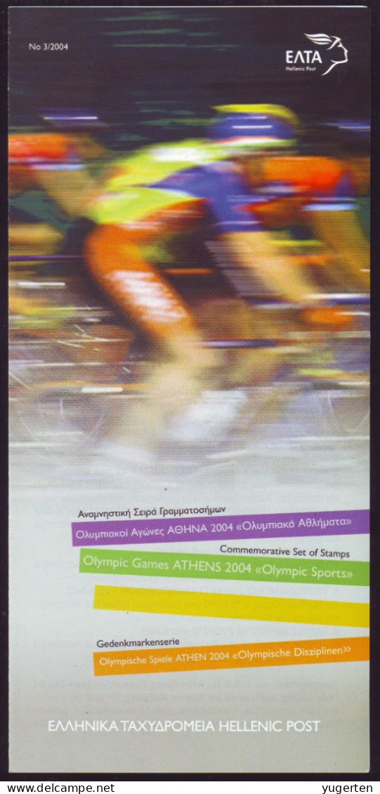 GRECE GREECE 2004 - Philatelic Document - JO Athens 2004 - Olympic Games - Olympics - Rowing Aviron - Rudern - 2 Scans - Estate 2004: Atene