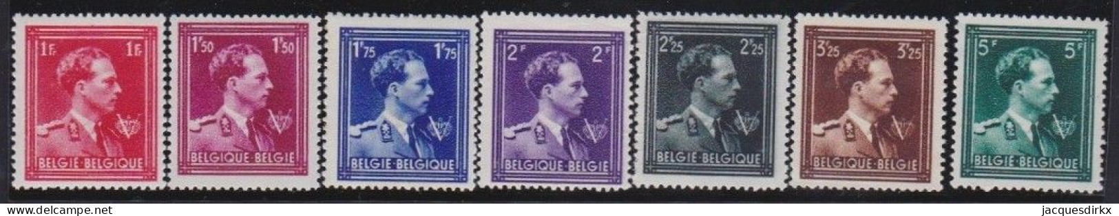 Belgie  .   OBP   .    690/696     .   **    .   Postfris    .   /   .    Neuf Avec Gomme Et SANS Charnière - Neufs