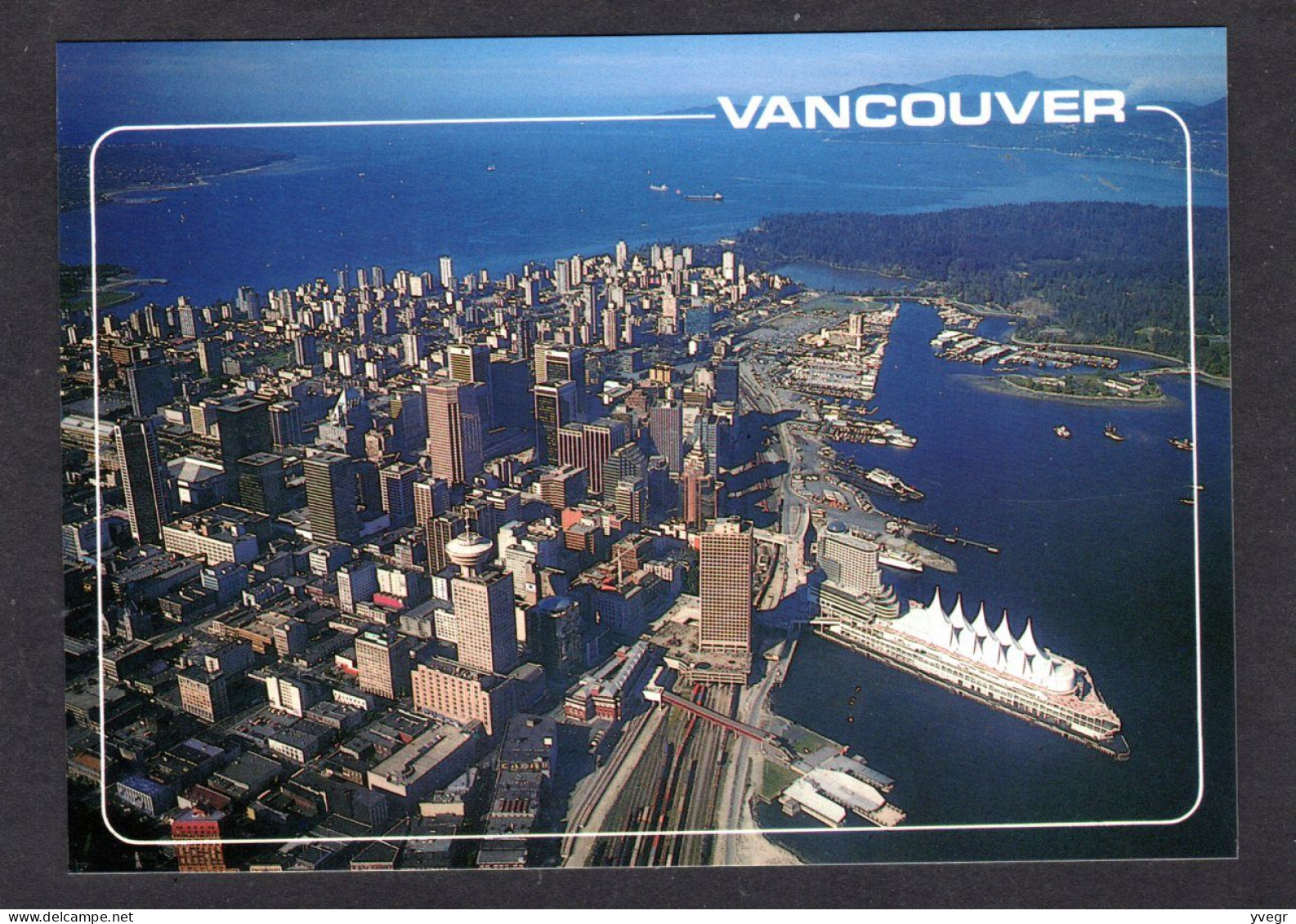 Canada - VANCOUVER - This Aerial View Of Vancouver Features The Inner Harbor Santley Park And The Downtown Skyline - Vancouver