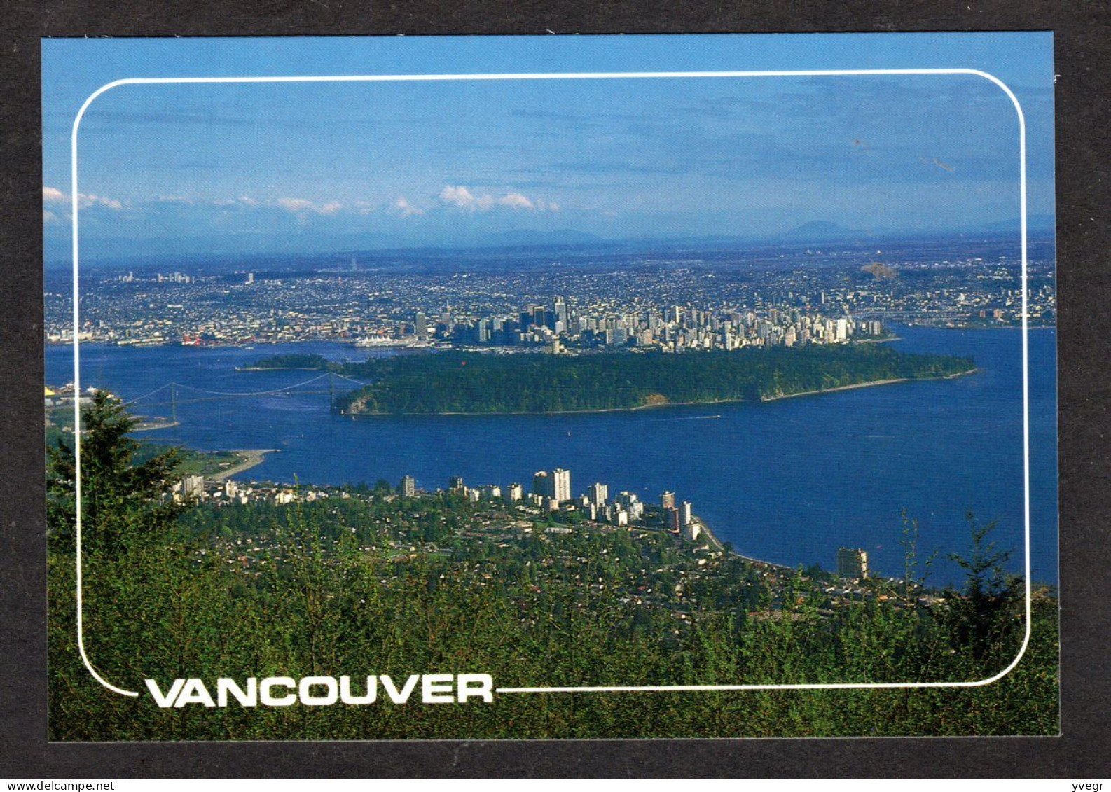 Canada - VANCOUVER - Spectacular Vancouver From Cypress Bowl Provincial Park - Vue Aérienne - Vancouver
