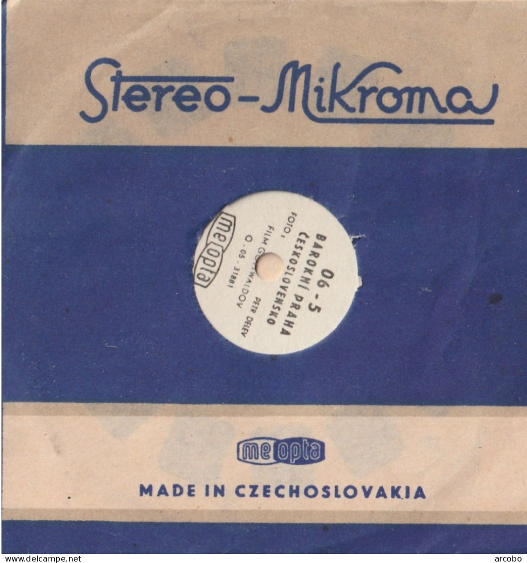 Stereo Mikroma  06 - 5   Barokni Praha Ceskoslovensko - Stereoskope - Stereobetrachter