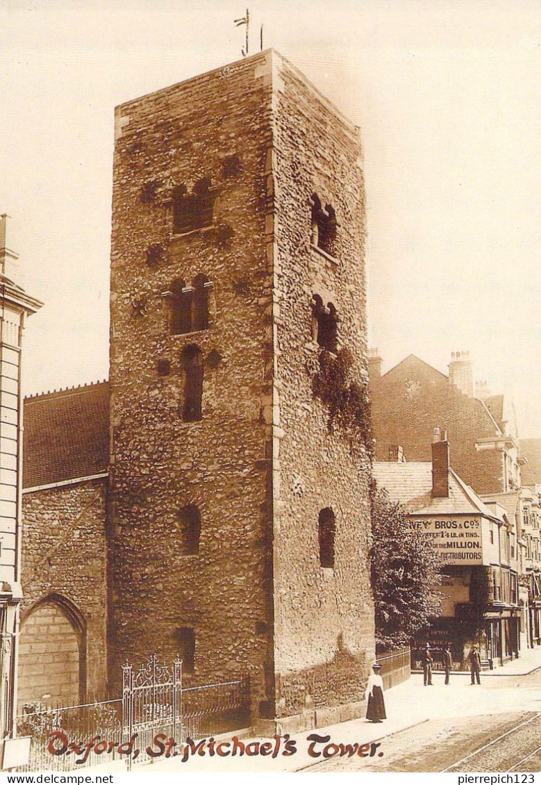 Oxford - L'Eglise Saint Michel Of The Gate - The Saxon Tower - Oxford