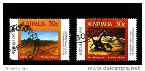 AUSTRALIA - 1985  AUSTRALIA DAY  SET  FINE USED - Oblitérés