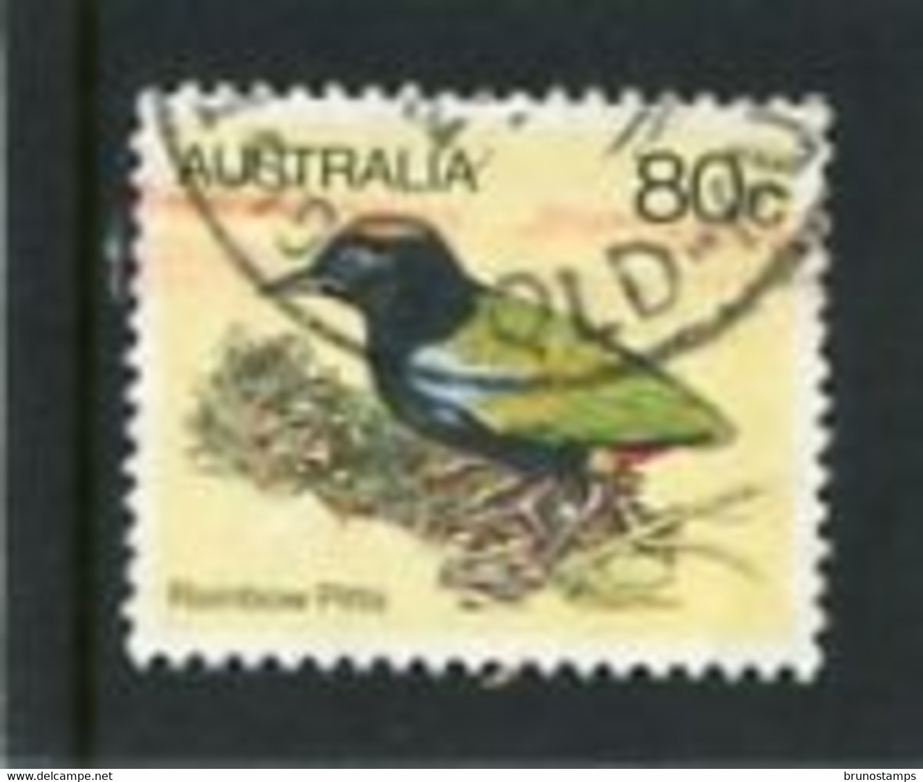 AUSTRALIA - 1980  80c  BIRDS  FINE USED - Gebraucht