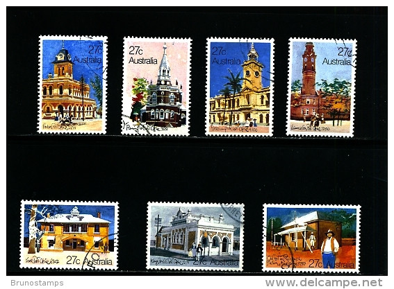 AUSTRALIA - 1982  HISTORIC POST OFFICES  SET  FINE USED - Used Stamps