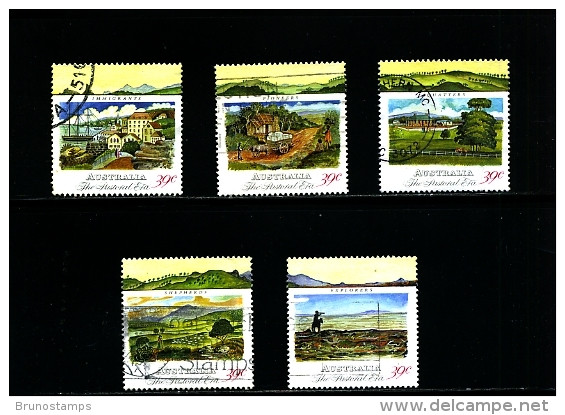 AUSTRALIA - 1989  PASTORAL  ERA SET  FINE USED - Oblitérés