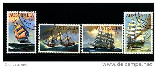 AUSTRALIA - 1984  CLIPPER SHIPS  SET  FINE USED - Oblitérés