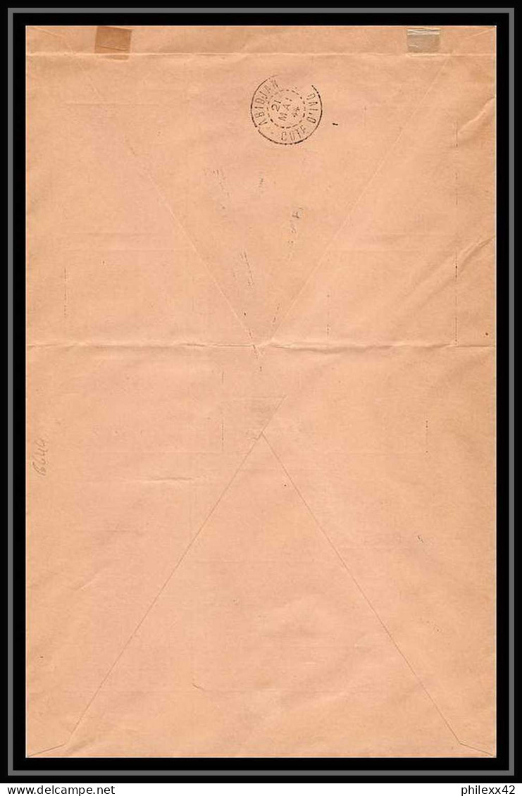 6024/ Afrique Occidentale Francaise AOF Cote D'ivoire (Ivory Coast) Journée Du Prisonnier Abidjan 21 Mai 1941 - Lettres & Documents