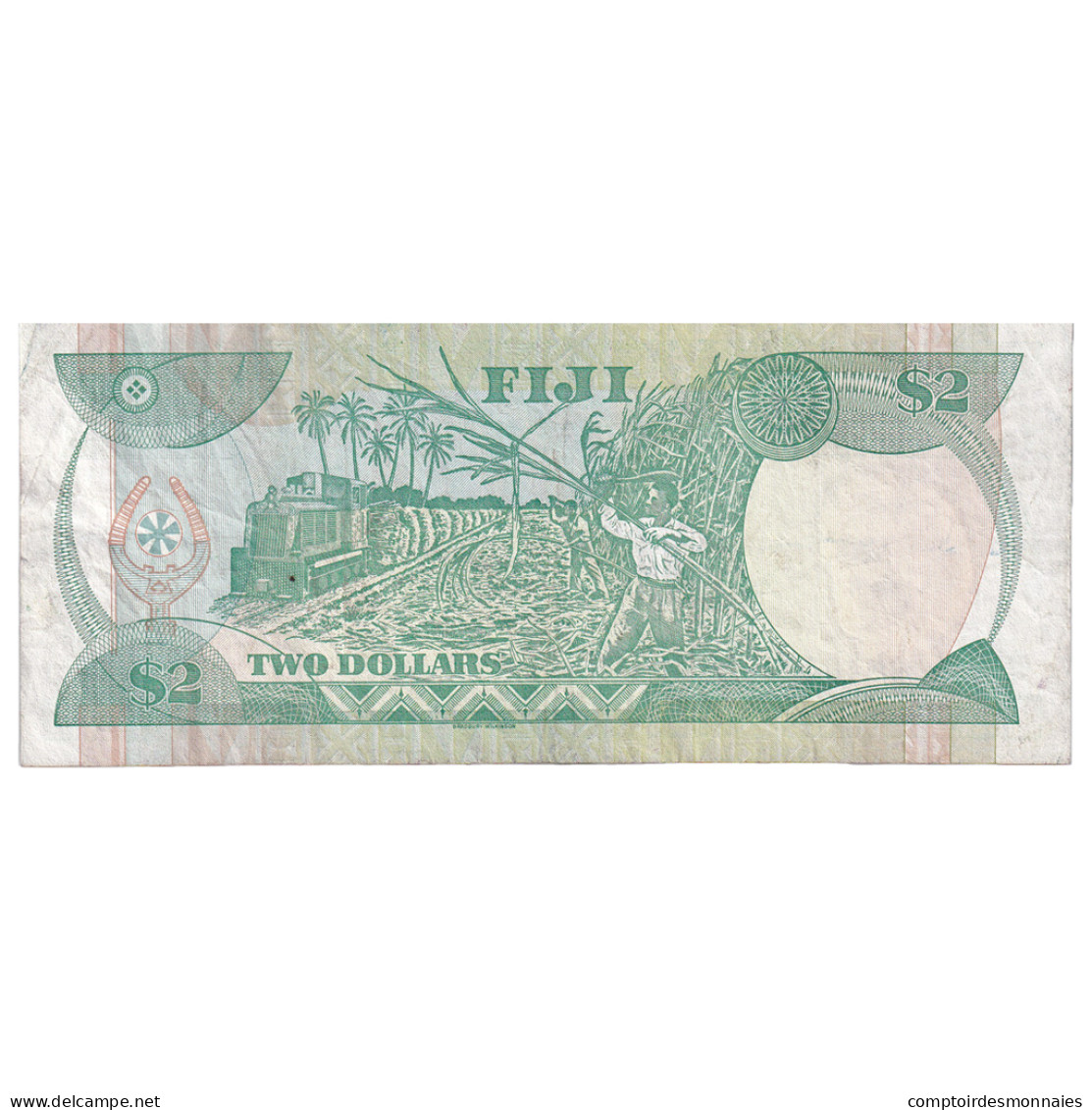 Billet, Fidji, 2 Dollars, 1988, KM:87a, TTB - Fidschi