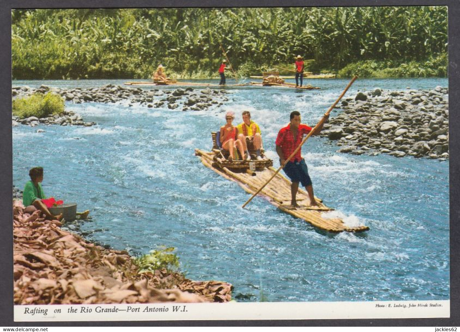 127541/ PORT ANTONIO, Rafting On The Rio Grande - Jamaïque