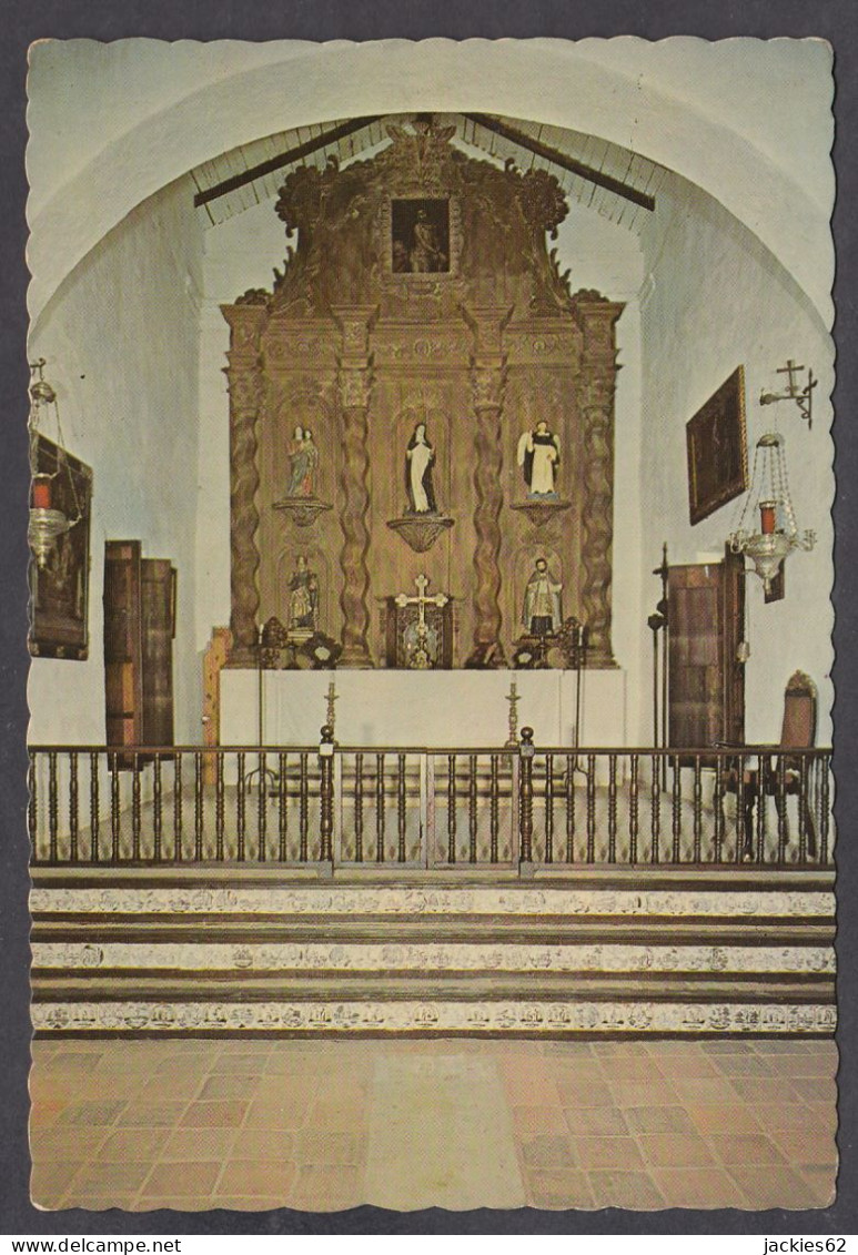 115275/ SAN GERMAN, Hand Carved Wooden Altar At Porta Coeli Church - Puerto Rico