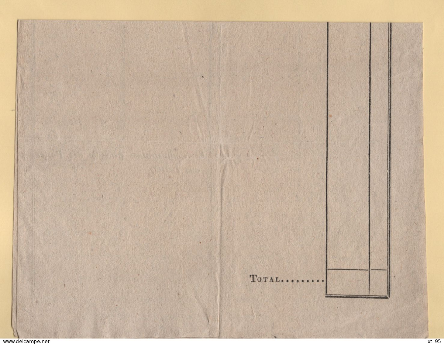 Feuille D Avis - An 10 - Depart Paris Pour Dieulefit - Lettres Et Paquets Charges Ou Recommandes - 1701-1800: Vorläufer XVIII