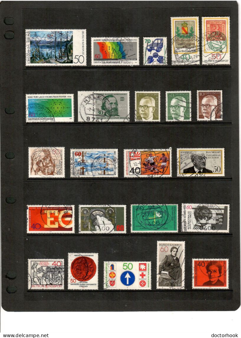 GERMANY---Collection Of USED DL-1372 - Collections (sans Albums)