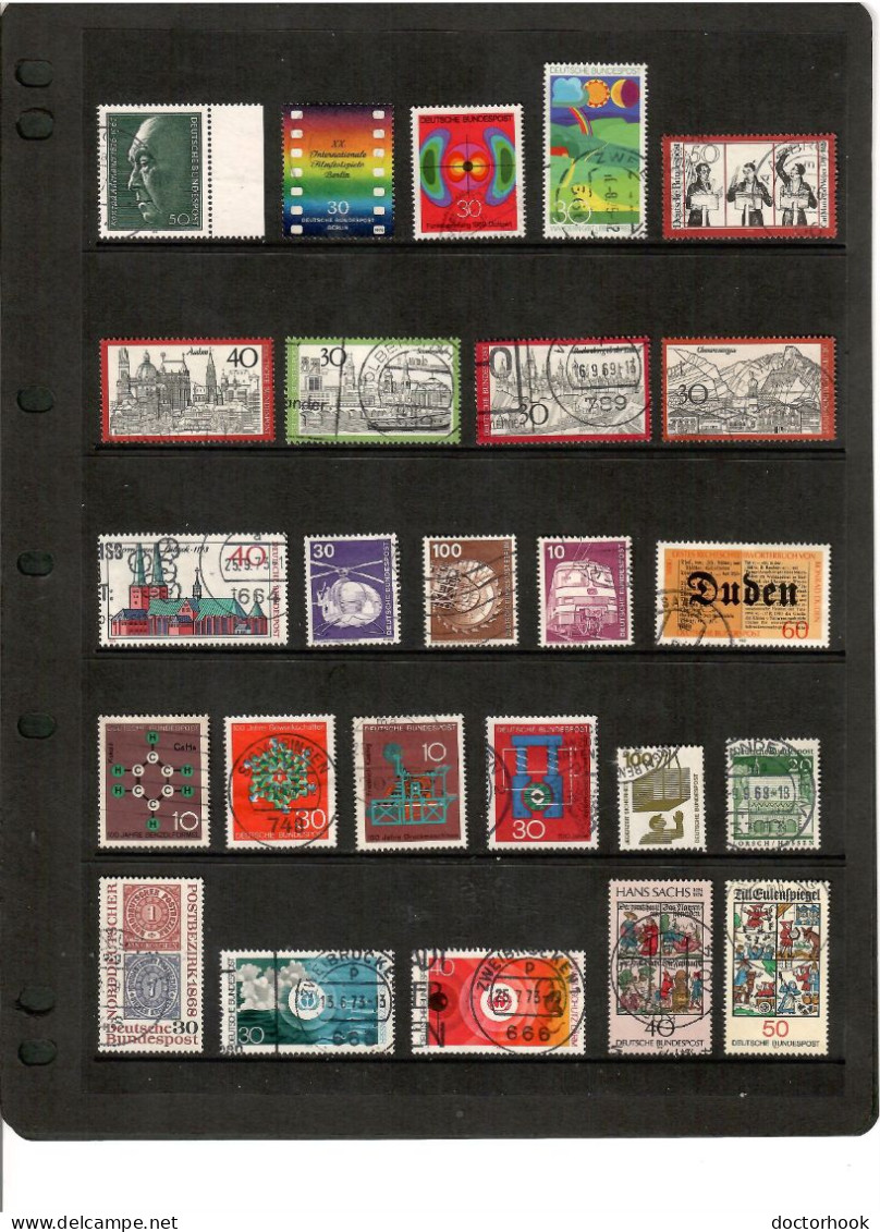 GERMANY---Collection Of USED DL-1373 - Collections (sans Albums)
