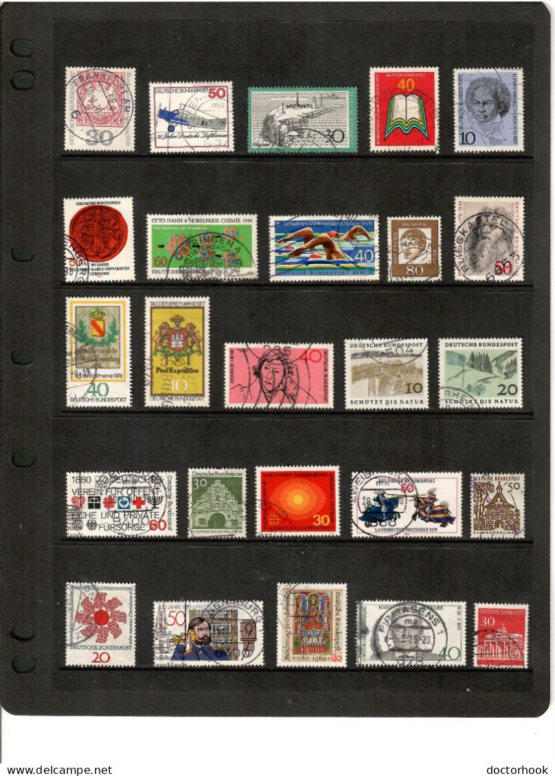 GERMANY---Collection Of USED DL-1374 - Collections (sans Albums)