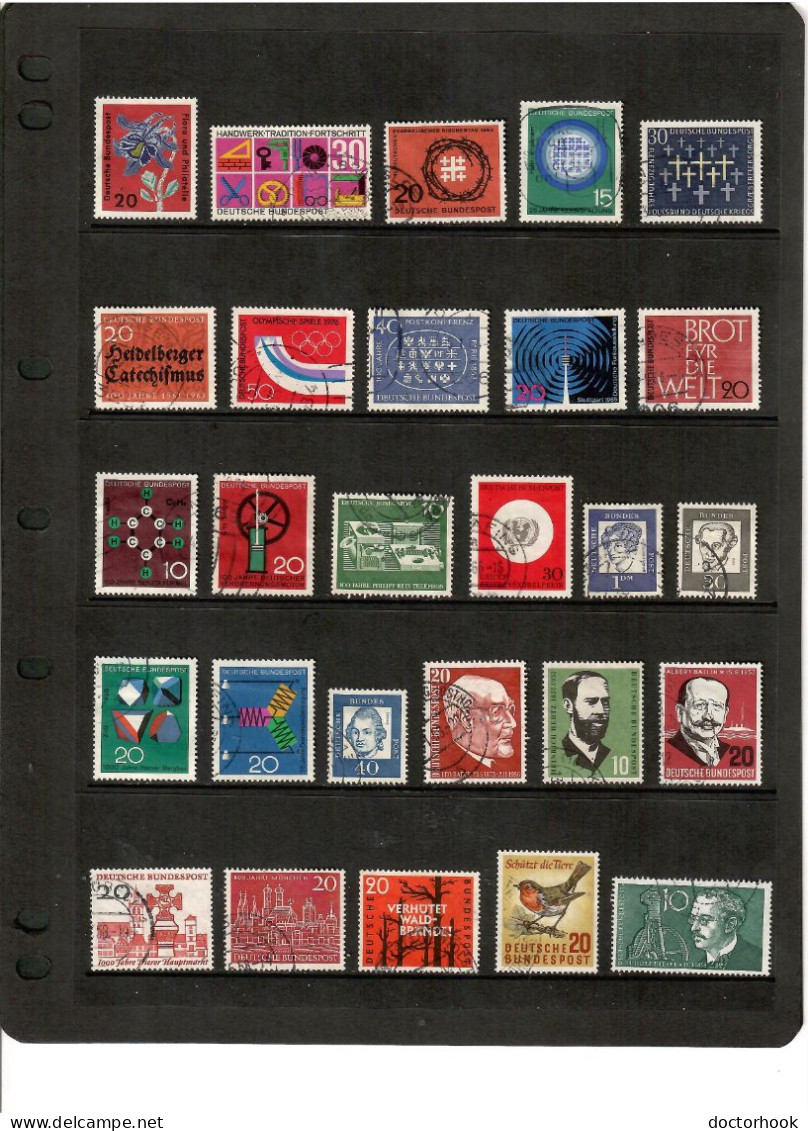 GERMANY---Collection Of USED DL-1376 - Collections (sans Albums)