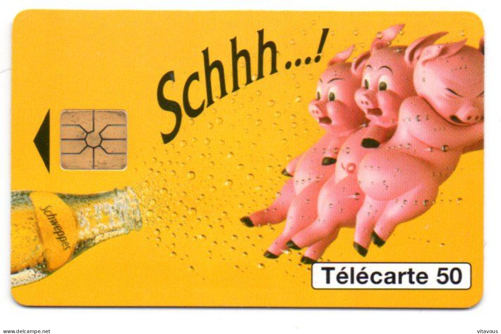 EN 1446 Cochon Pig Télécarte FRANCE 50 Unités 15 000 Ex Phonecard  (W 616) - 50 Unités   