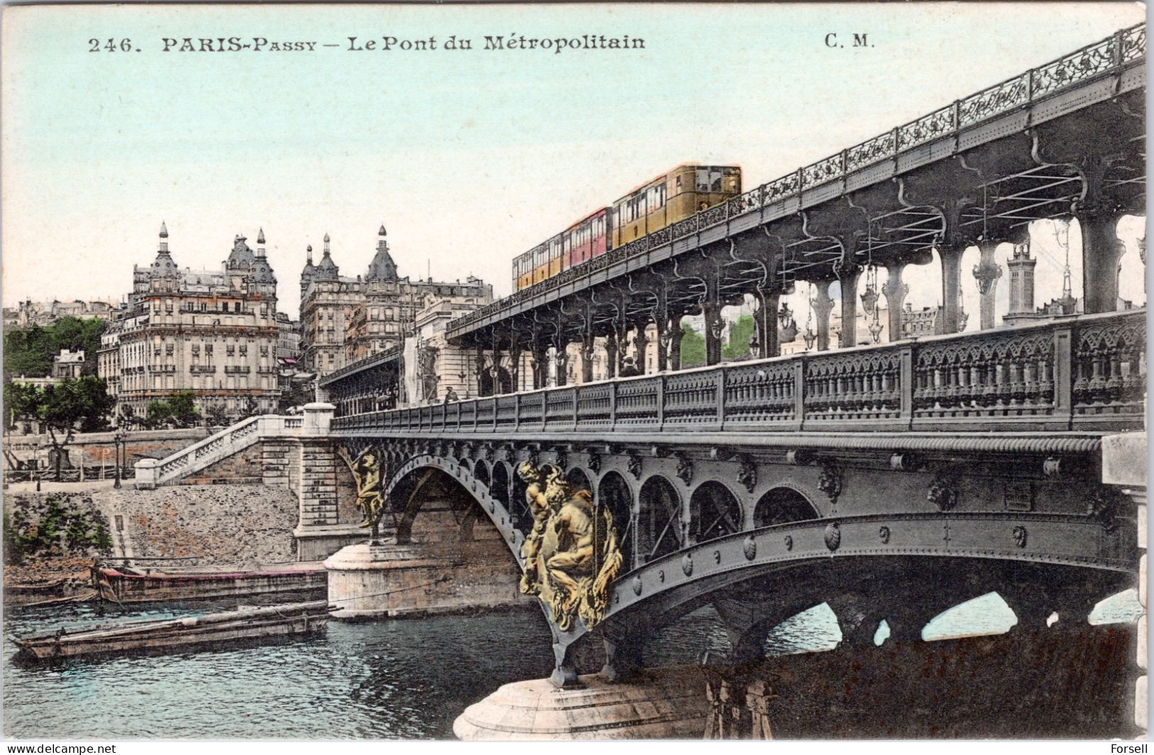 Paris  Passy ,  Le Pont Du Metropolitain (Unused) - Pariser Métro, Bahnhöfe