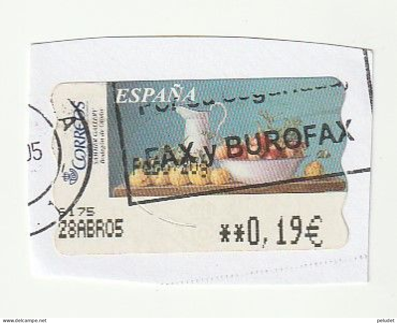 Espagne Spain España - Etiquetas Franqueo / ATM - Car (10) Donosti (1928) - Mi AT142 Yt D93 - Timbres De Distributeurs [ATM]