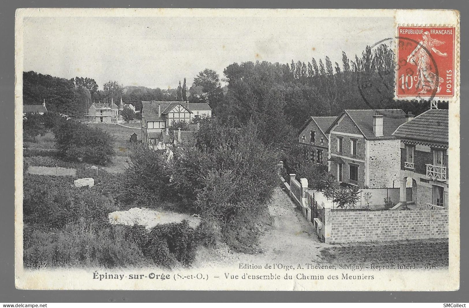 Epinay Sur Orge, Vue D'ensemble Du Chemin Des Meuniers (A20p21) - Epinay-sur-Orge