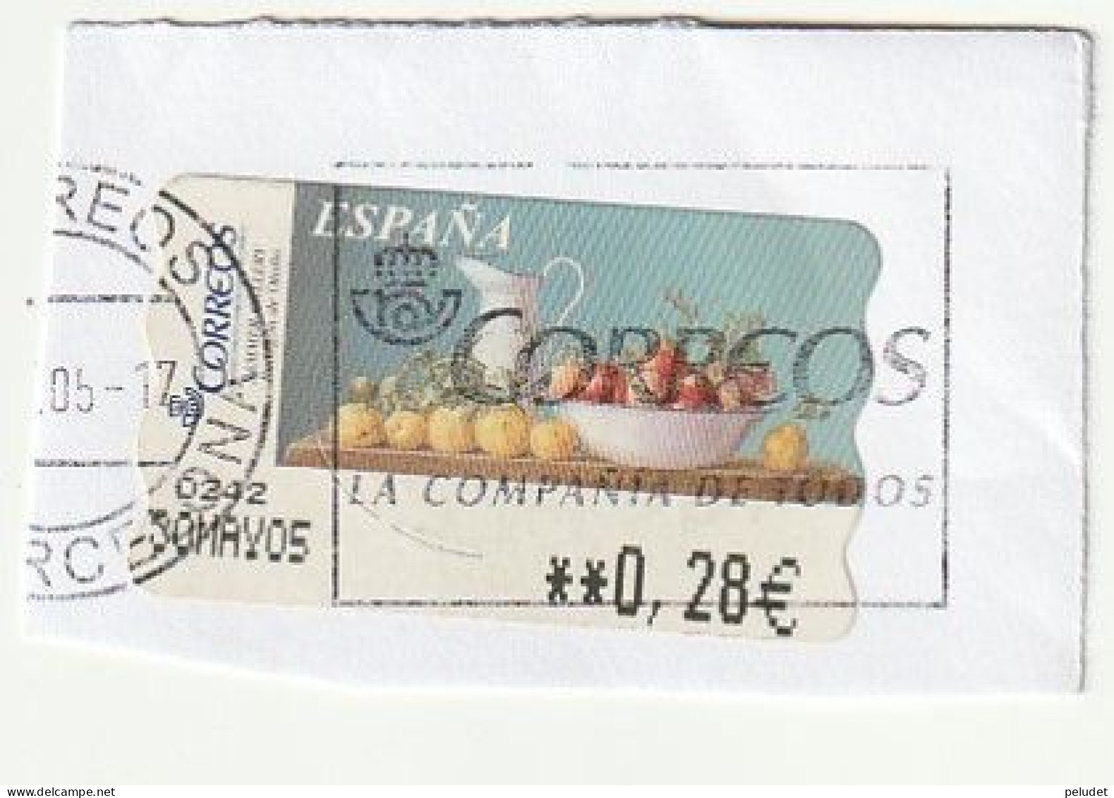 Espagne Spain España - Etiquetas Franqueo / ATM - Car (10) Donosti (1928) - Mi AT142 Yt D93 - Timbres De Distributeurs [ATM]