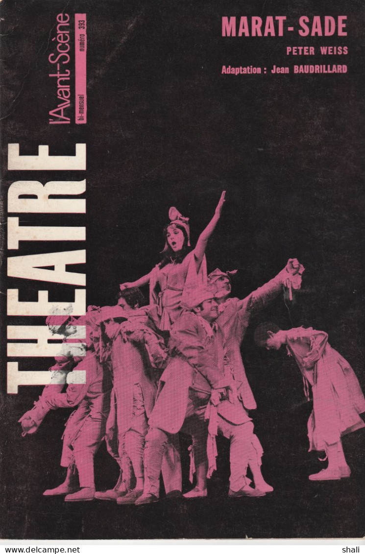 L'AVANT-SCENE - THEATRE N° 393 - MARAT- SADE - French Authors