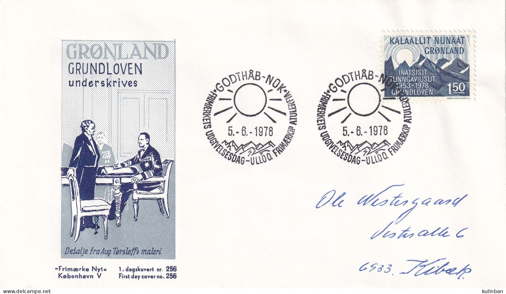 GRENLAND, 1978 KALAALLIT NUNAAT - Covers & Documents