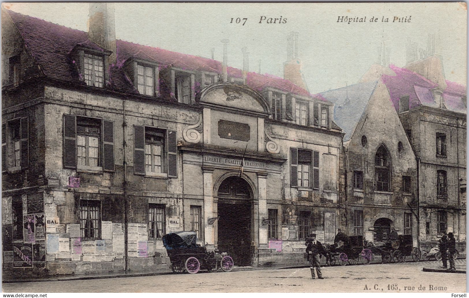 Paris  , Hôpital De La Pitié (Unused) - Health, Hospitals