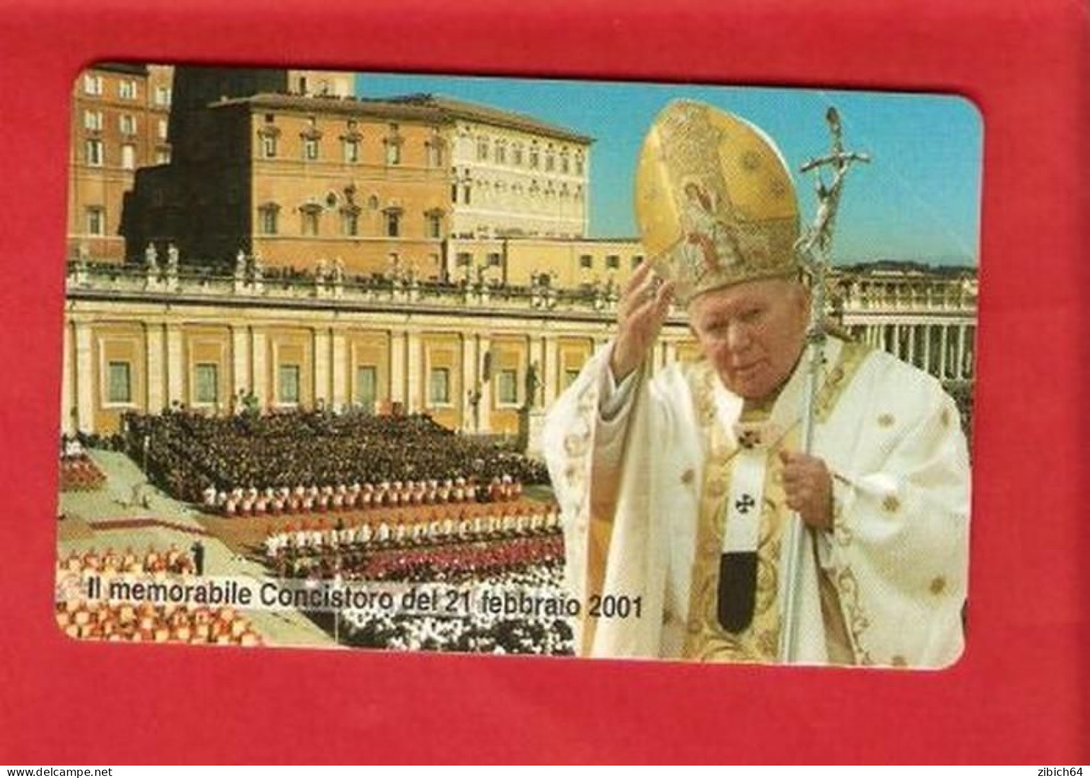 VATICAN  - URMET Phonecard  POPE Mint - Personnages