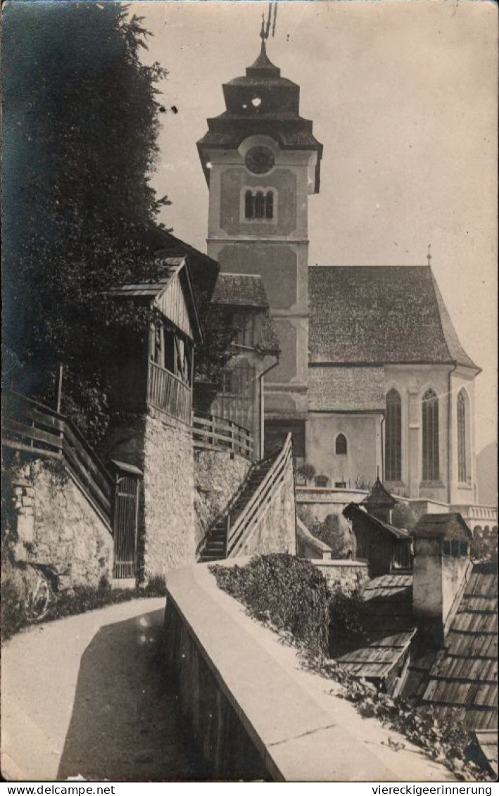 ! Alte Foto Ansichtskarte Hallstatt Am See, Österreich, Kirche - Hallstatt