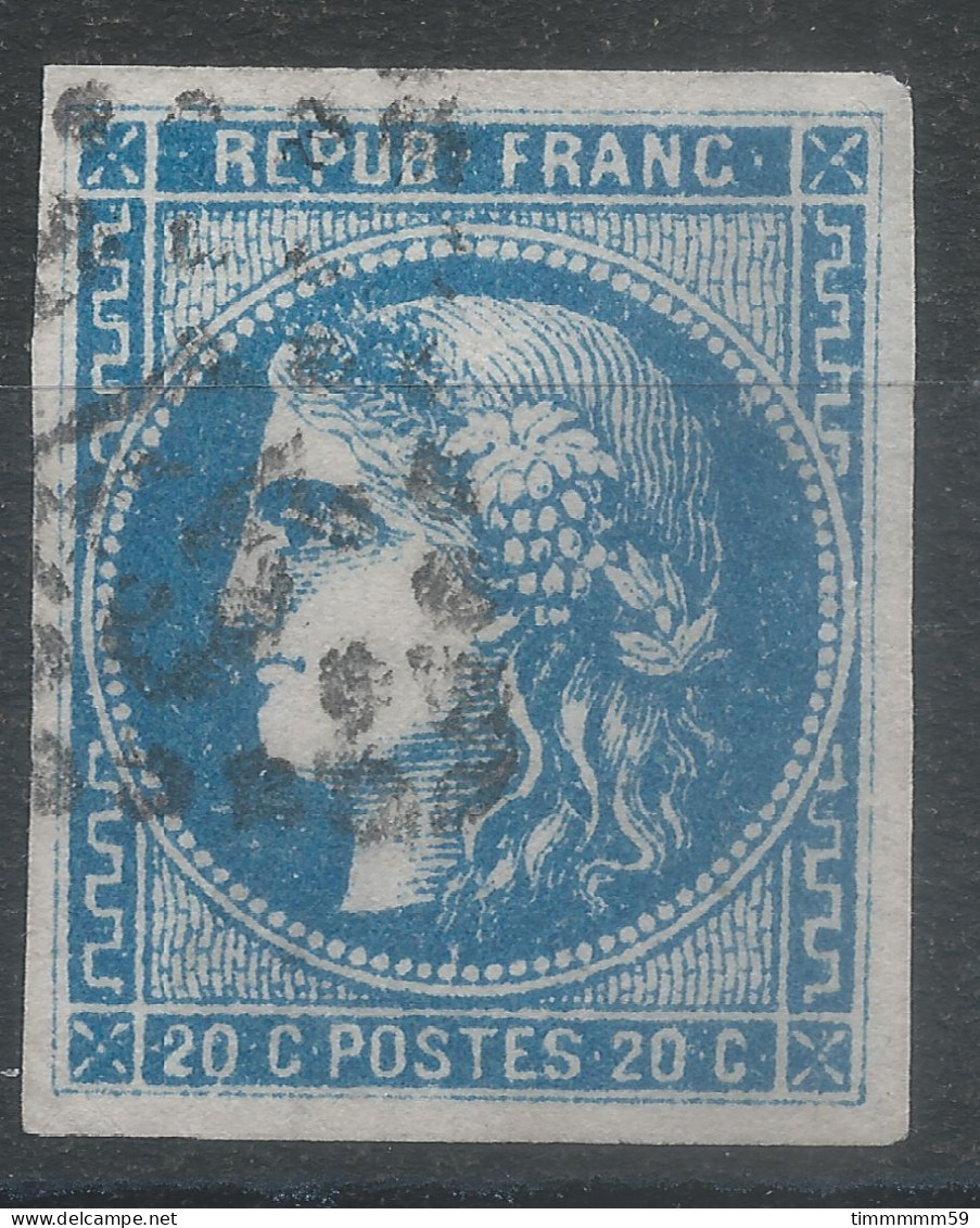 Lot N°81618   N°44-45 Ou 46, Oblitéré GC, Clair - 1870 Emission De Bordeaux