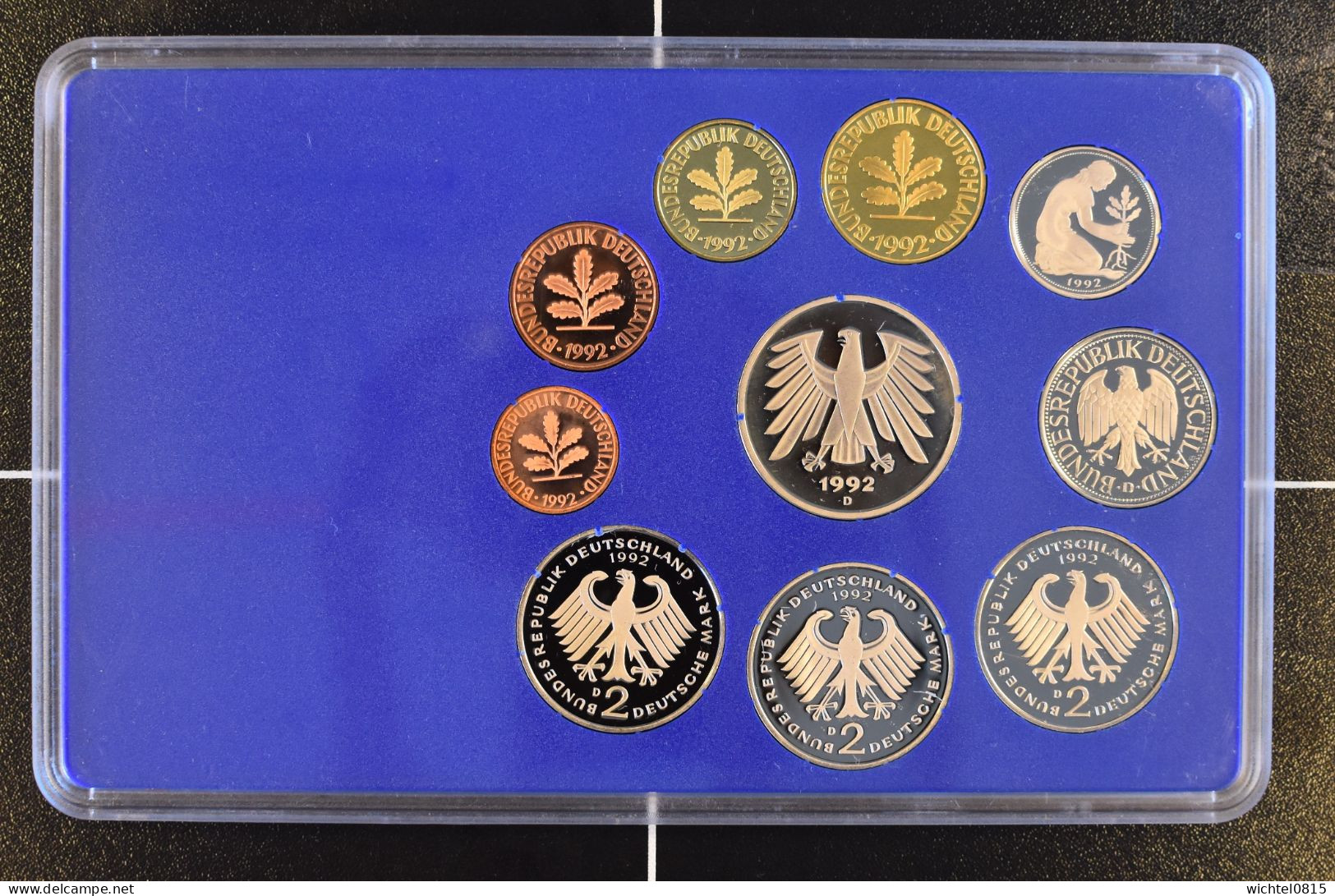 Kursmünzsatz BRD 1992 Prägestätte D [München] - Mint Sets & Proof Sets